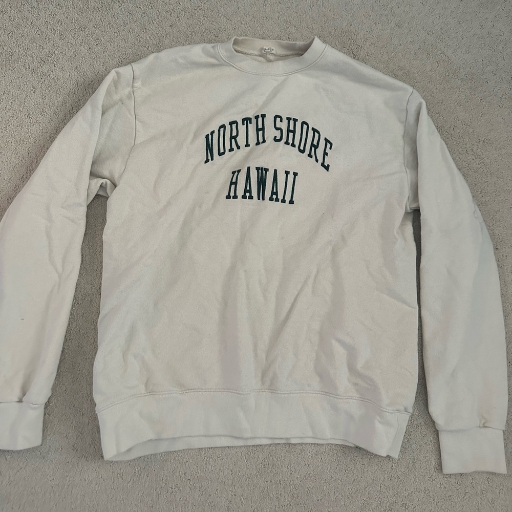 Cream Brandy Melville Crewneck